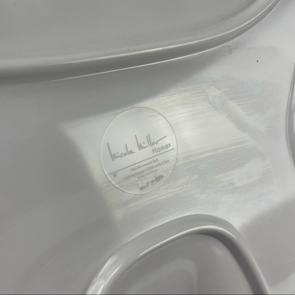 Nicole Miller Home Butterfly Decorative Plate - Picture 3 of 5